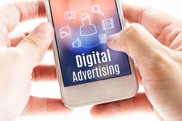 Is digital advertising more or less effective at increasing brand awareness than traditional advertising methods?